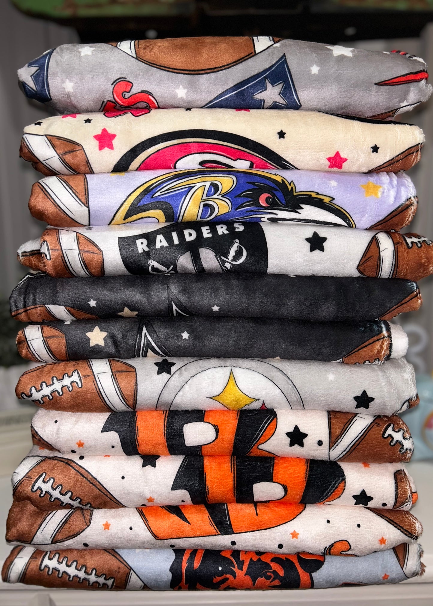 NFL Fuzzy Blanket PRE ORDER