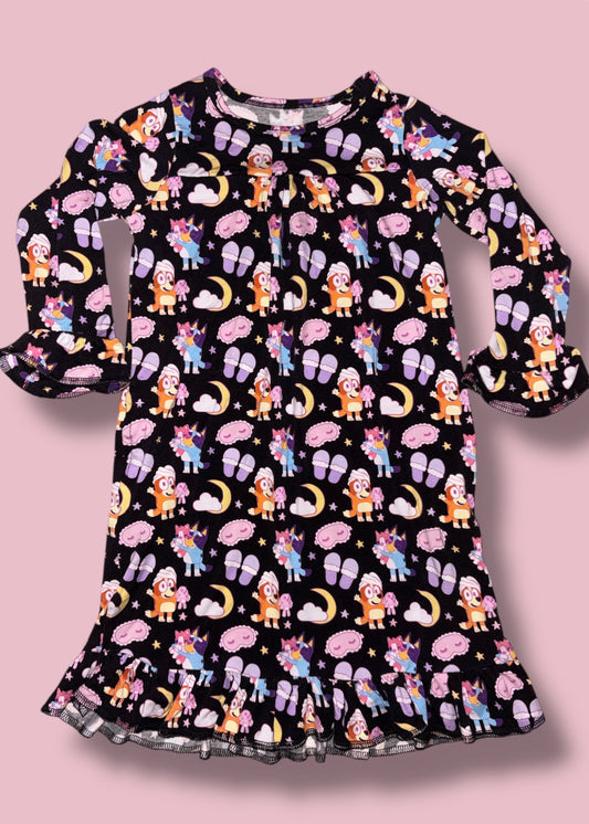 BEDTIME SISTERS KIDS NIGHTGOWN (PRE ORDER)