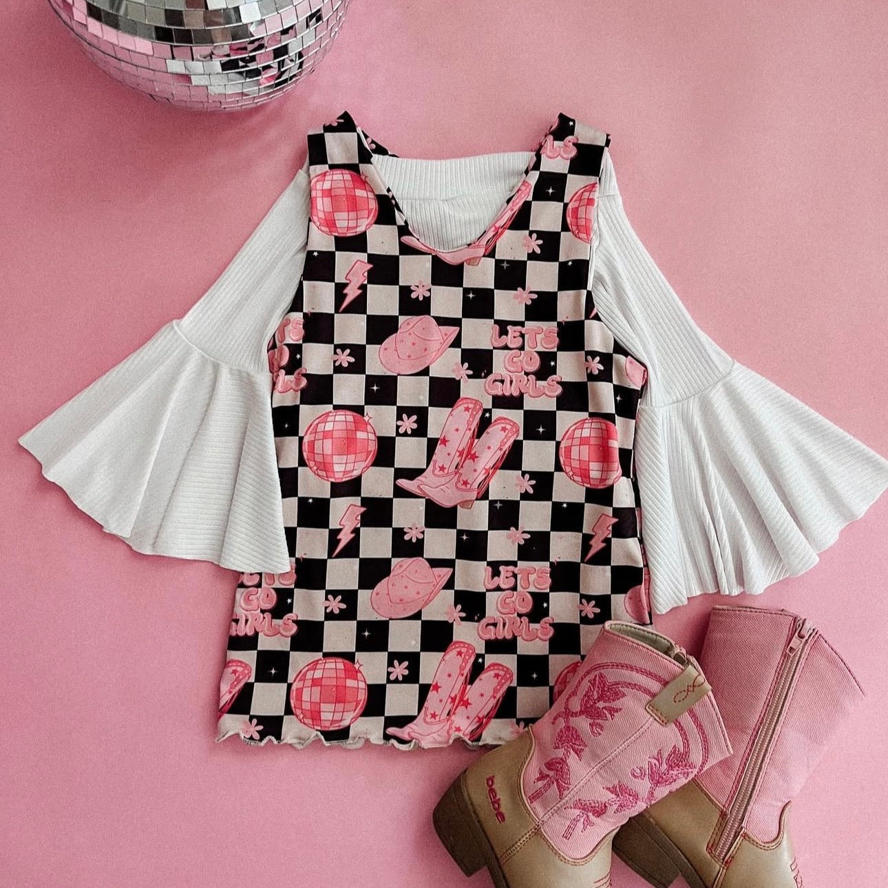 You Pick Design Kids Tank Dress