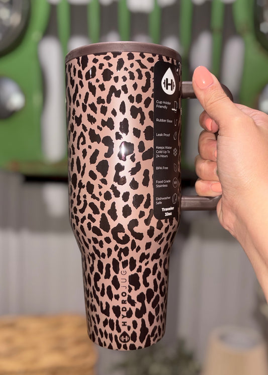 Brown Leopard 32oz