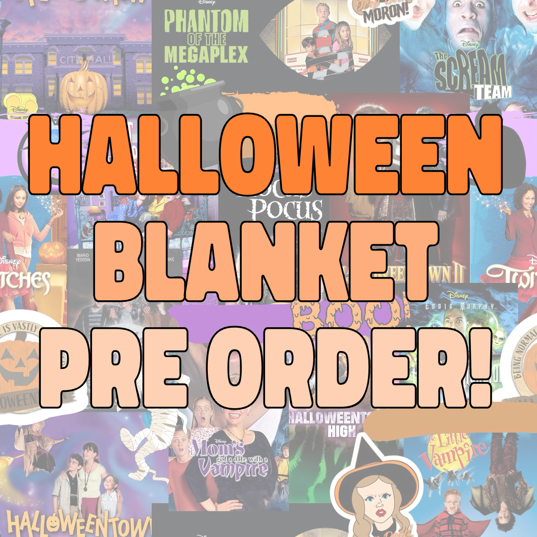 Spooky Fuzzy Blanket PRE ORDER 👻🎃