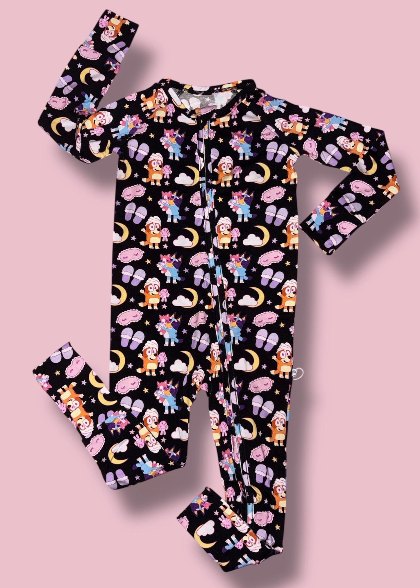 BEDTIME SISTERS KIDS ZIPPIES & LONG SLEEVE/PANTS SETS (PRE ORDER)